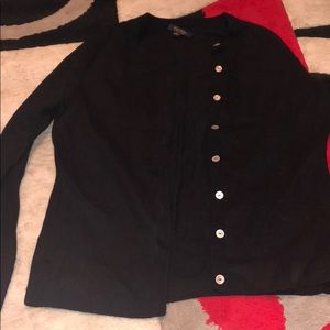 Basic everyday wool cardigan